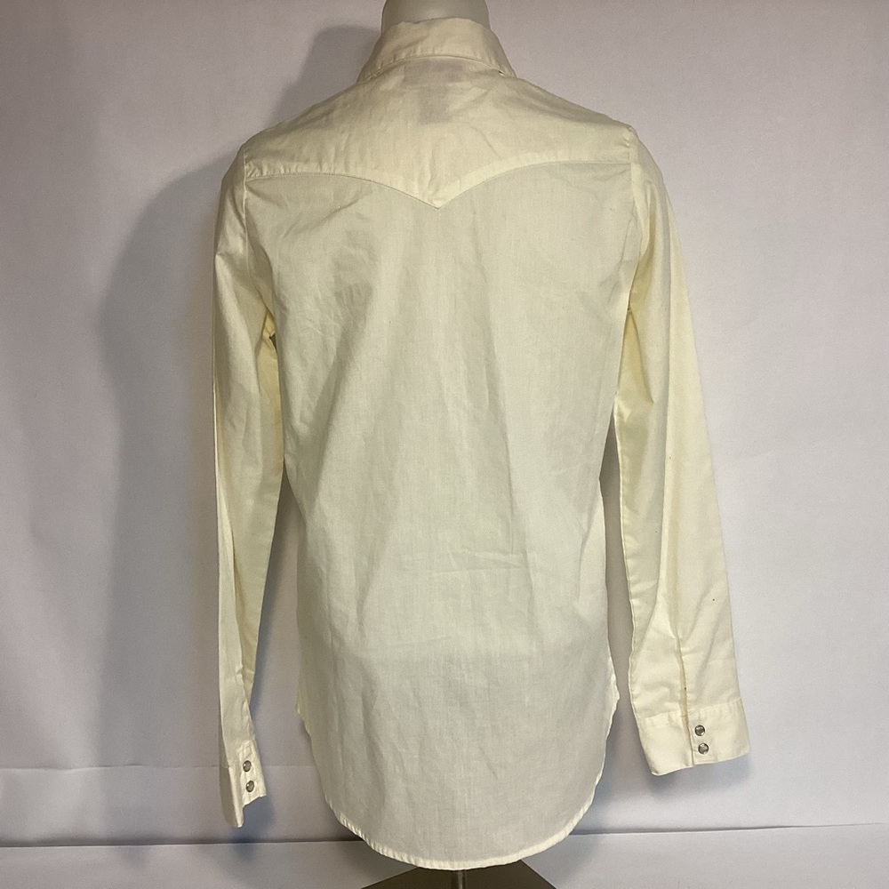 Wrangler Wrancher Embroidered Womens shirt snap button long sleeve size medium - Picture 4 of 9